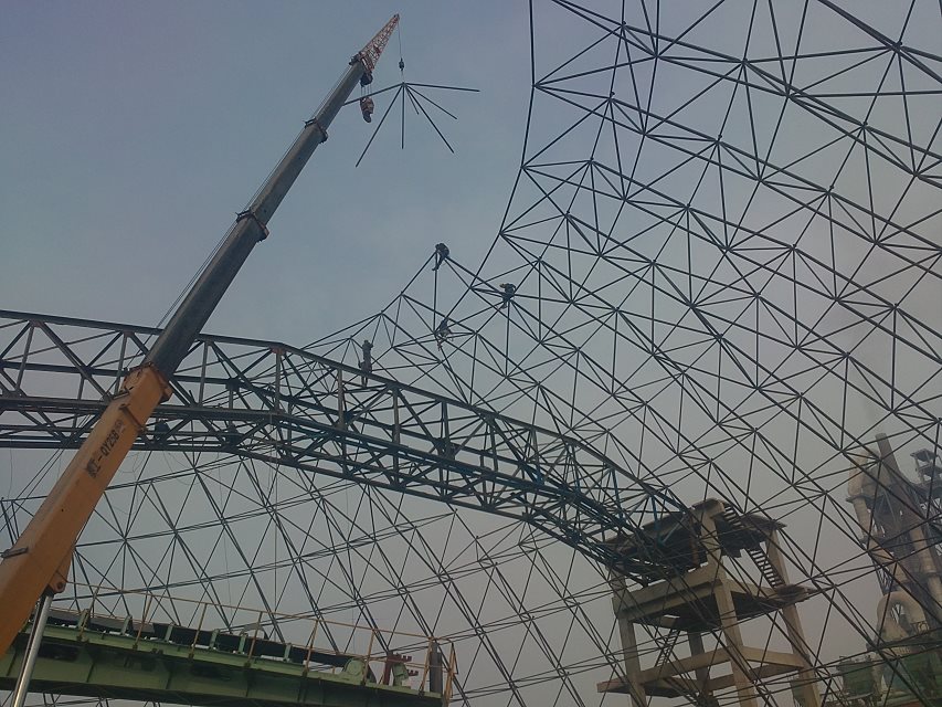 和平网架施工